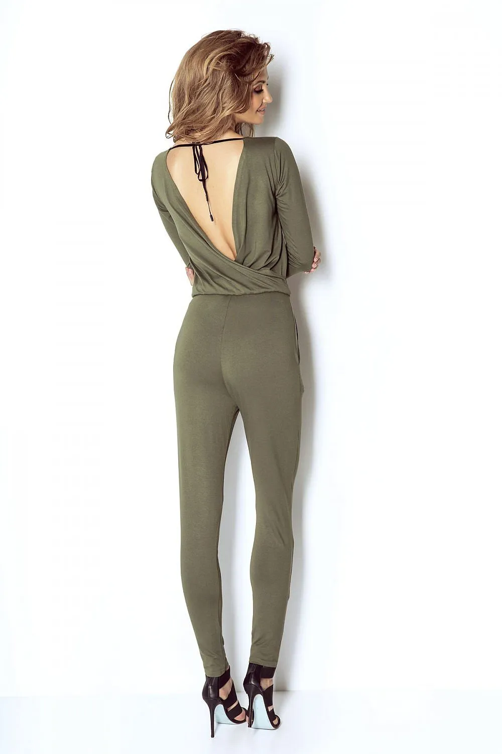 Funnel Neck Straight-Cut Overall