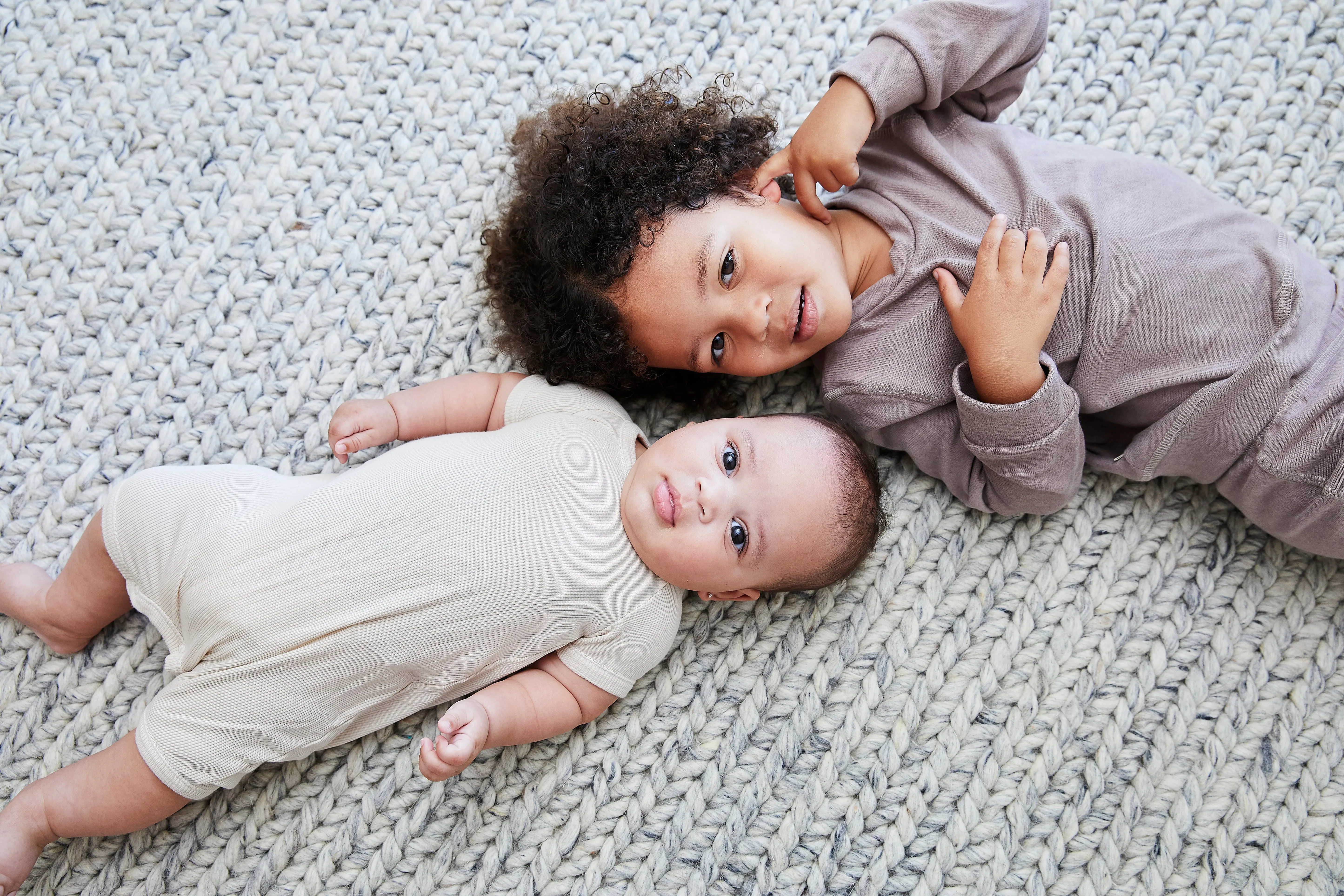Garment Dye Ribbed Onesie