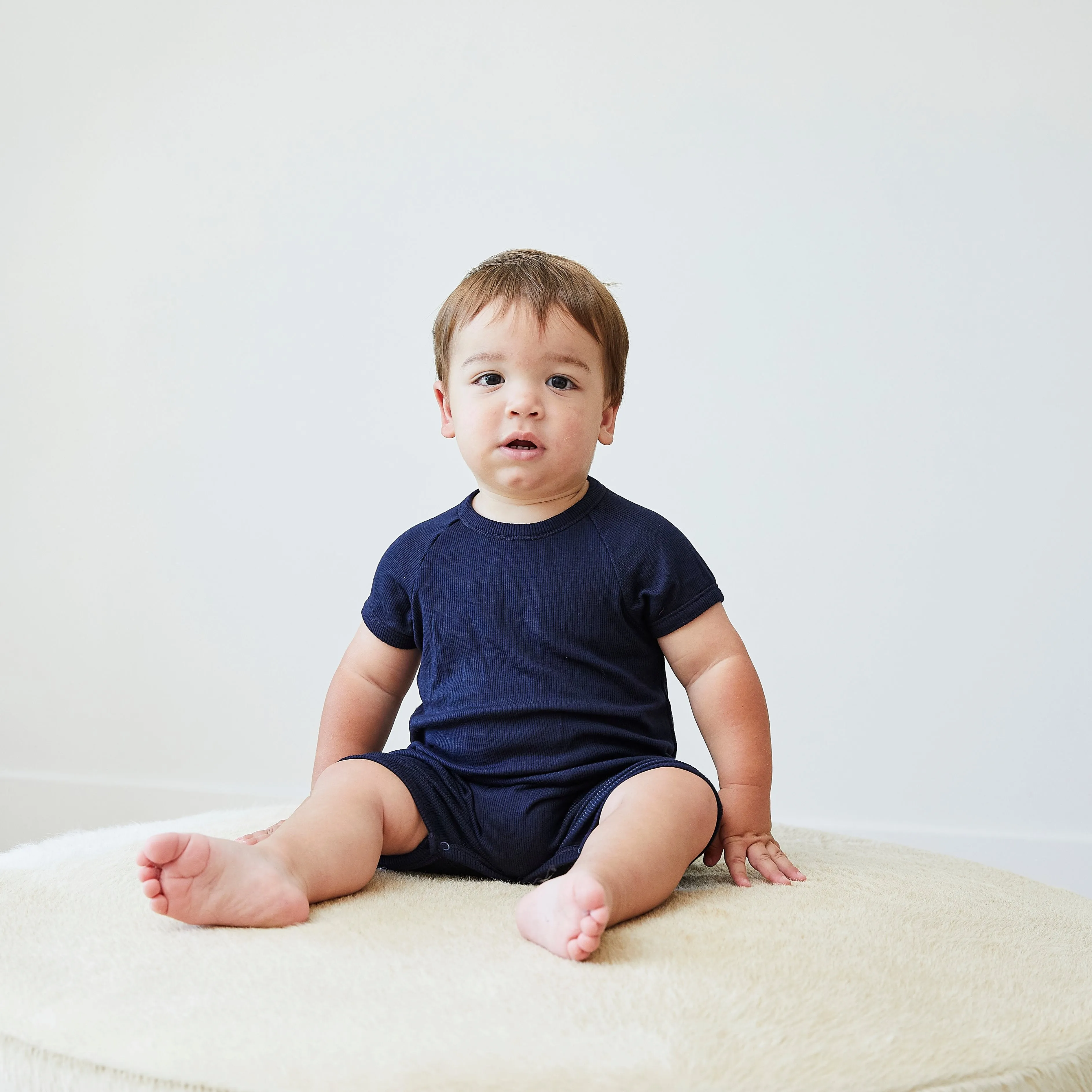 Garment Dye Ribbed Onesie