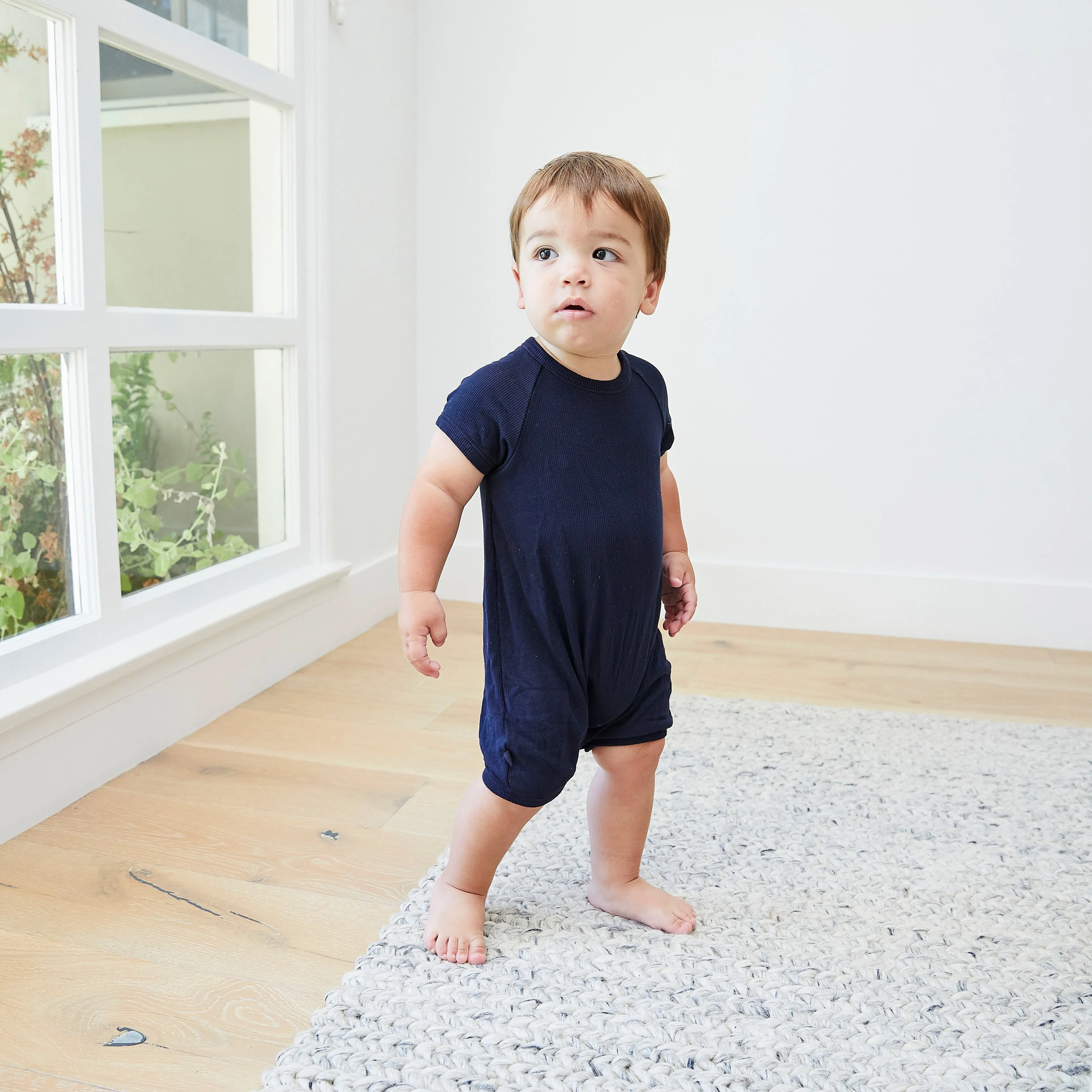 Garment Dye Ribbed Onesie