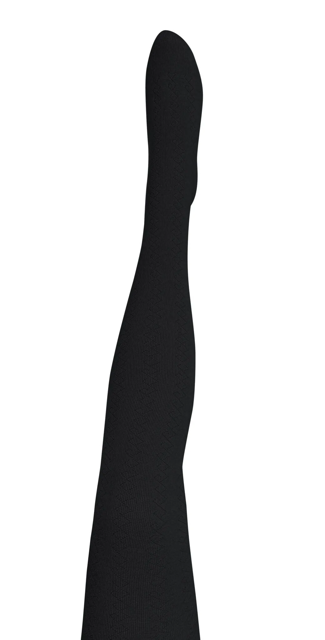 Geo Wool Tights - Black | Tightology