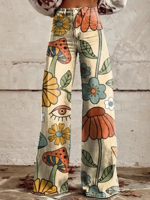 Gianne | Boho Vista Wide-Leg Pants