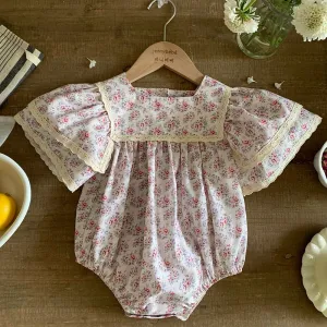 Girls' Printed Short Sleeve Dress