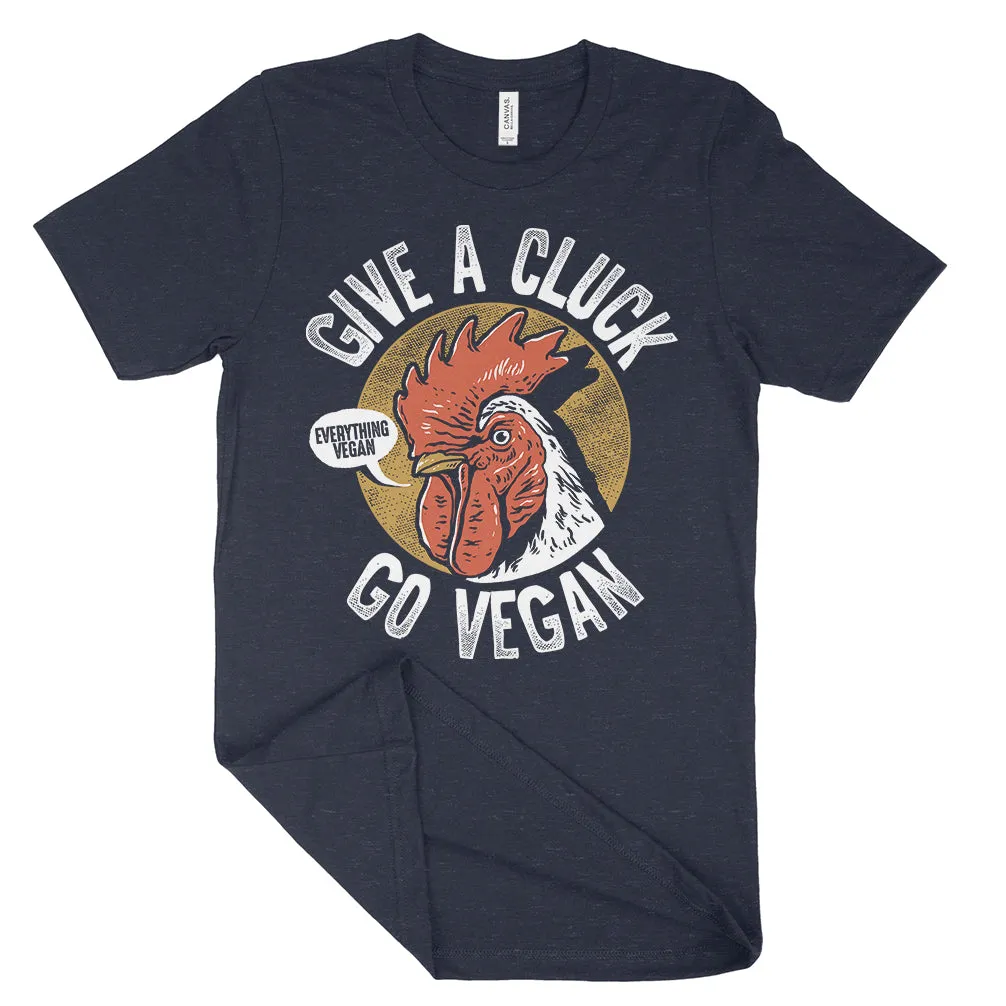 Give A Cluck Go Vegan Shirt