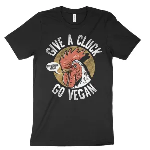 Give A Cluck Go Vegan Shirt