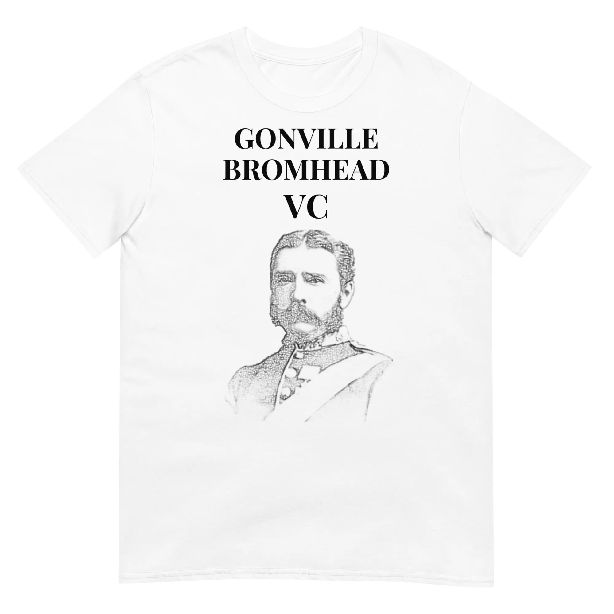 Gonville Bromhead VC - Portrait Sketch (t-shirt)
