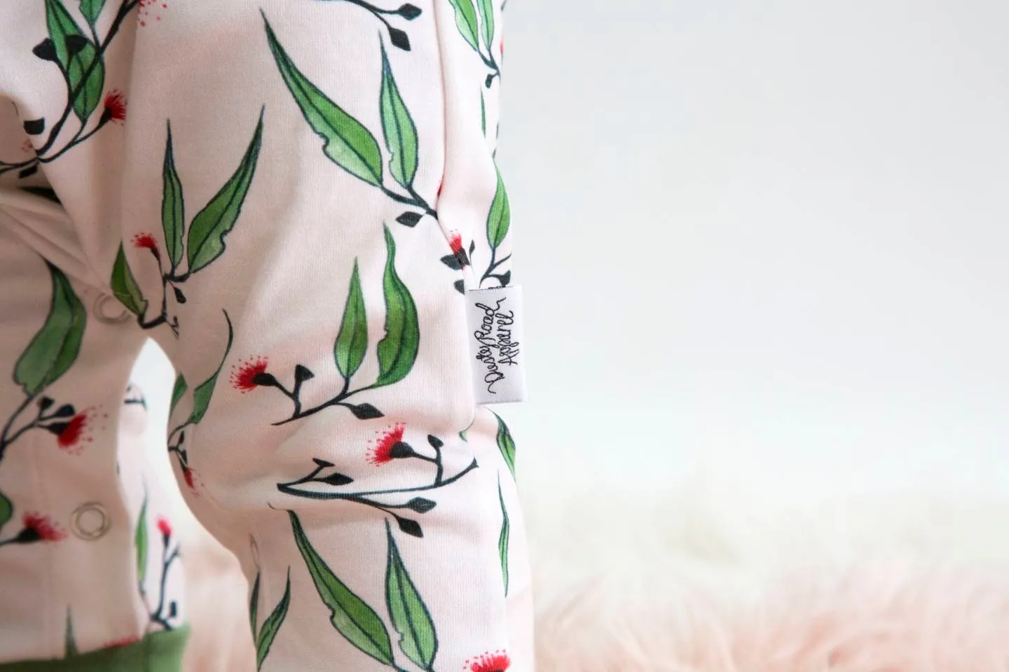 Gum Blossoms | Organic Cotton Romper | Size 000 - 2