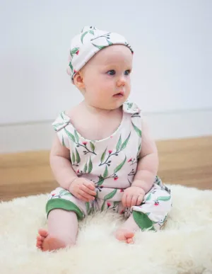 Gum Blossoms | Organic Cotton Romper | Size 000 - 2