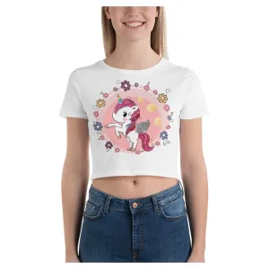 Gypsy Flyer Unicorn Crop Tee