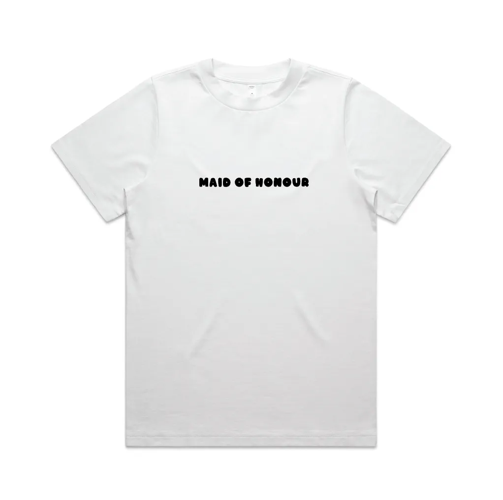Here Comes The Party Tee | Black on White