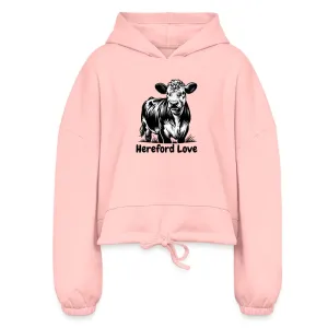 Hereford Love Women’s Cropped Hoodie