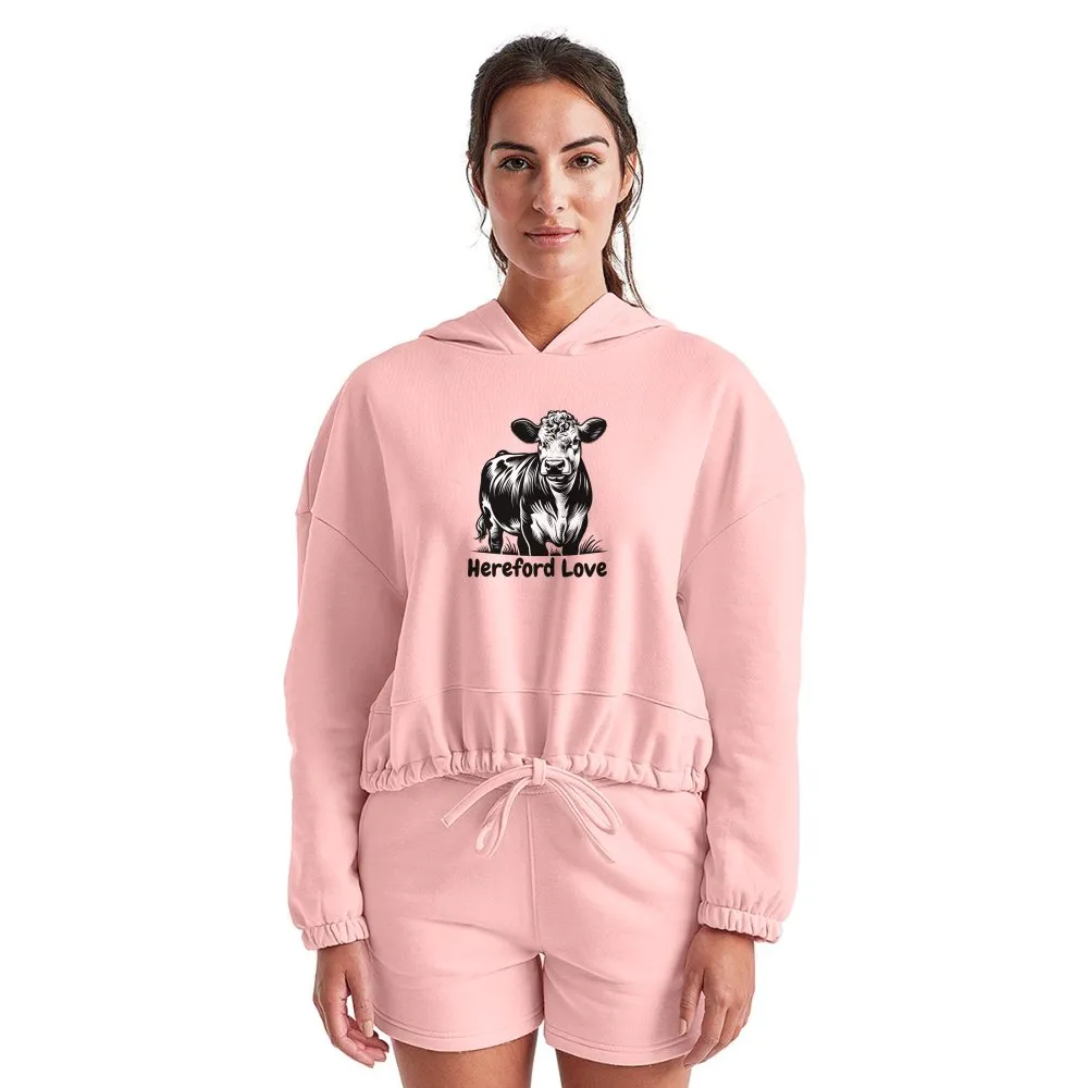 Hereford Love Women’s Cropped Hoodie