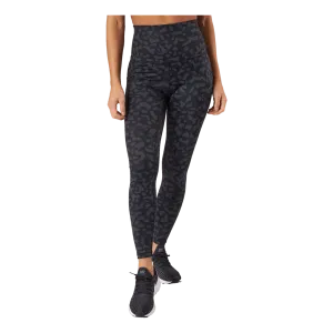 High Waist Tights - Side Pocke Leopard