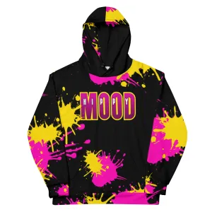 Hippy Mood Color Splash Pullover Hoodie
