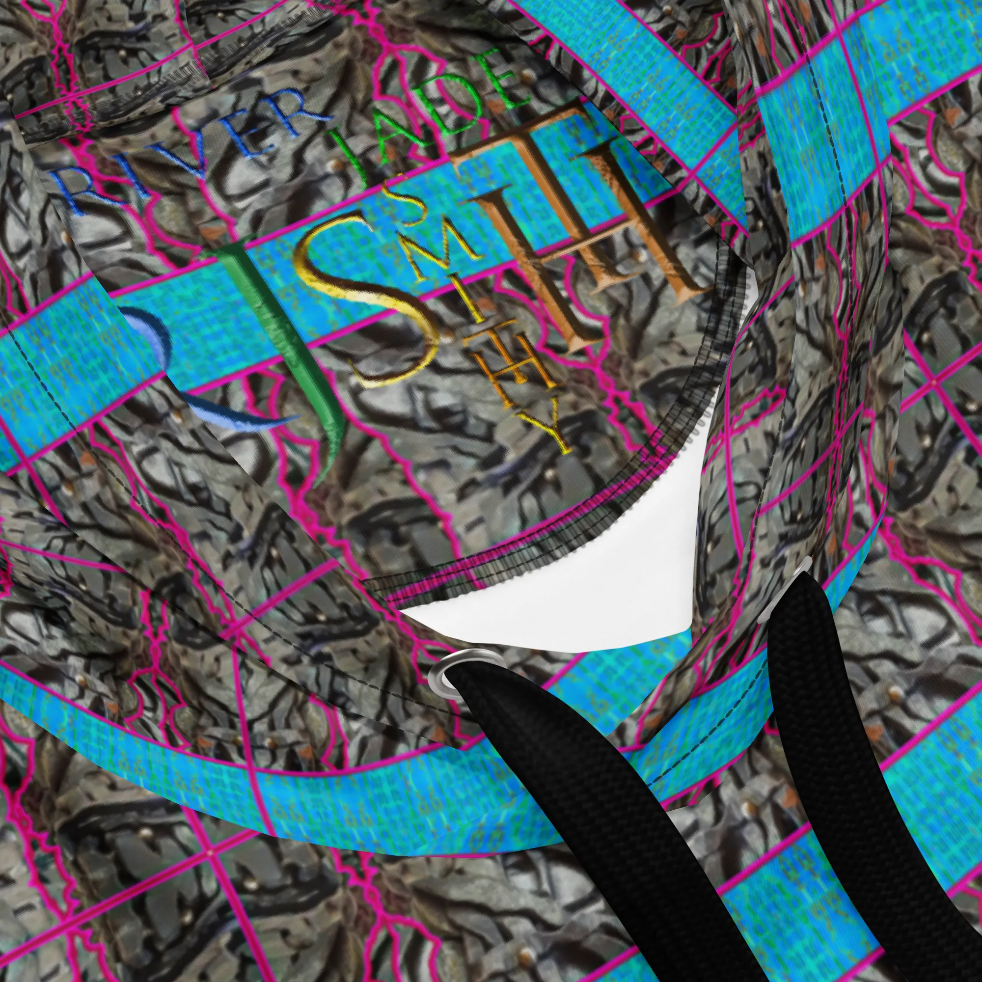 Hoodie (Unisex)(Tree Link Stripe) RJSTH@Fabric#11 RJSTHw2022 RJS