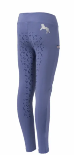 Horze Riding Tights Girls Jaylani Full Grip