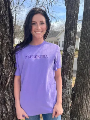 In My Mom Era Embroidered Tee