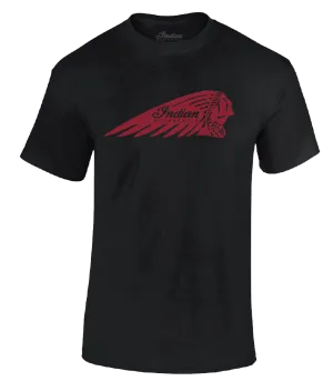 Indian Headdress Logo - Black