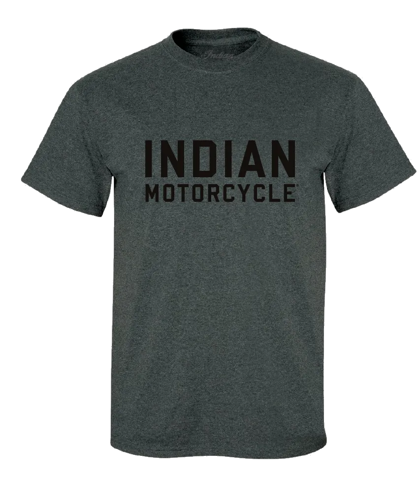 Indian Motorcycle Block - Dark Gray