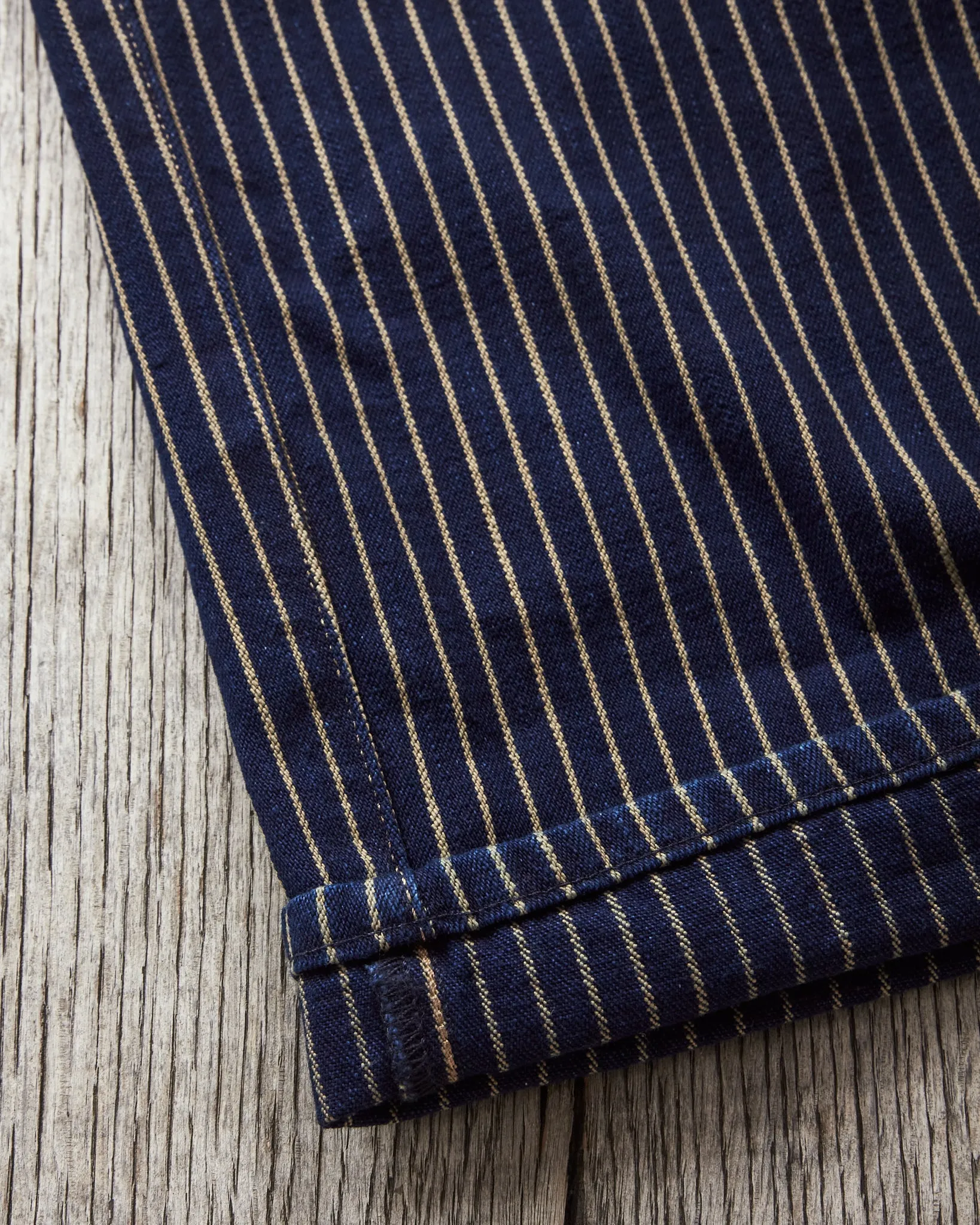 Indigofera Kirk Pants Single Stripe 12oz Hickory Twill