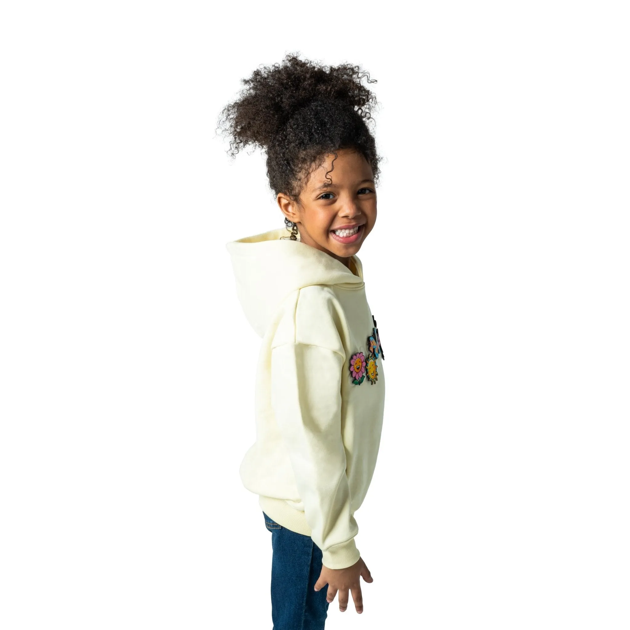 Interchangeable Velcro Patch Hoodie - Unisex