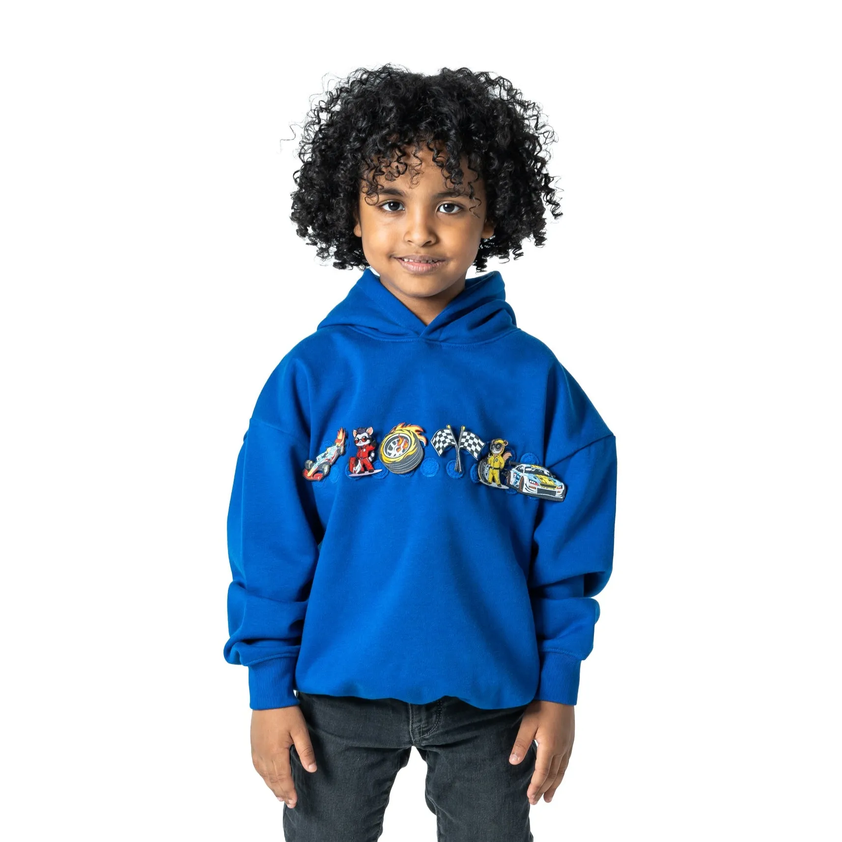 Interchangeable Velcro Patch Hoodie - Unisex