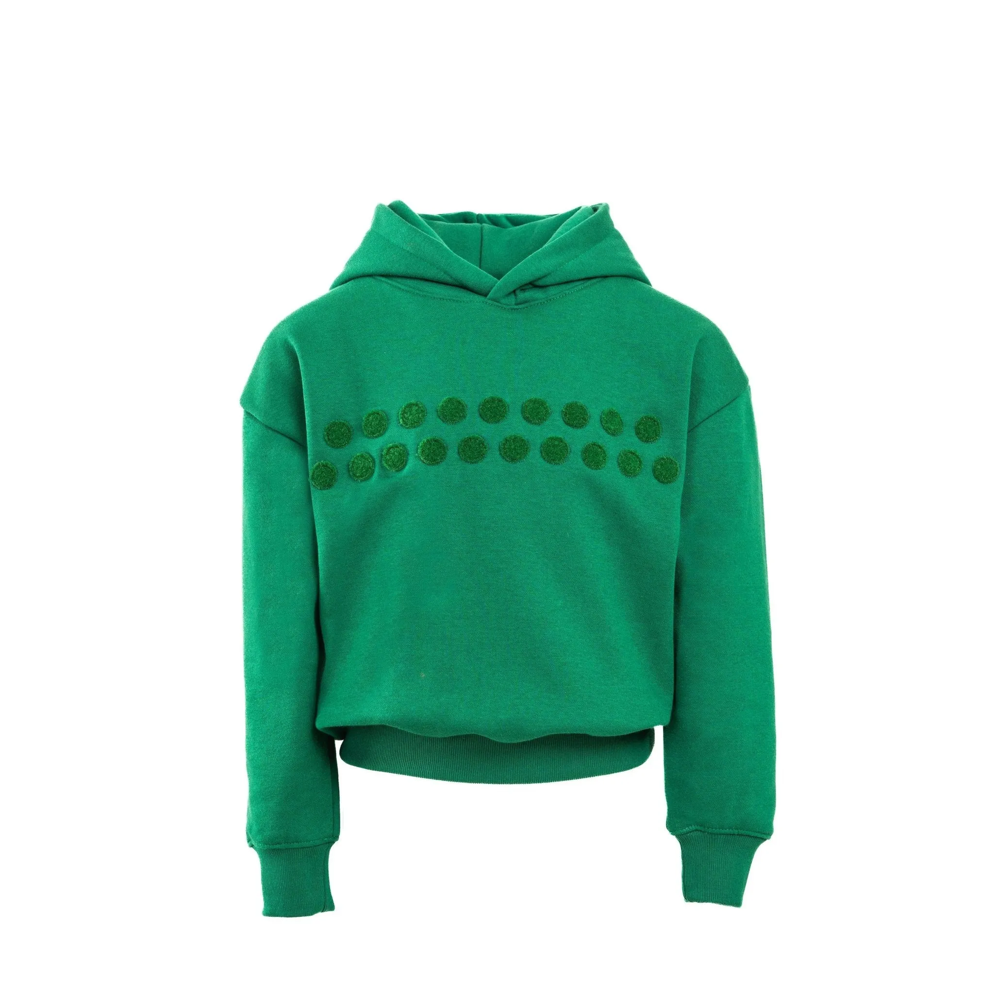 Interchangeable Velcro Patch Hoodie - Unisex