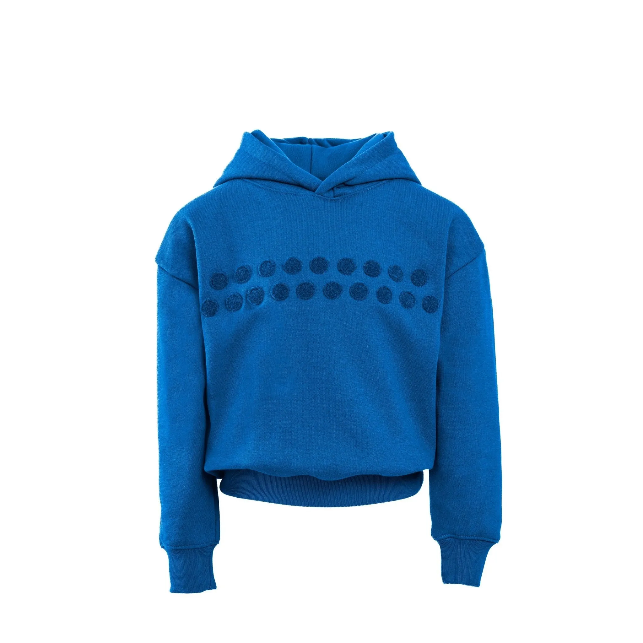 Interchangeable Velcro Patch Hoodie - Unisex
