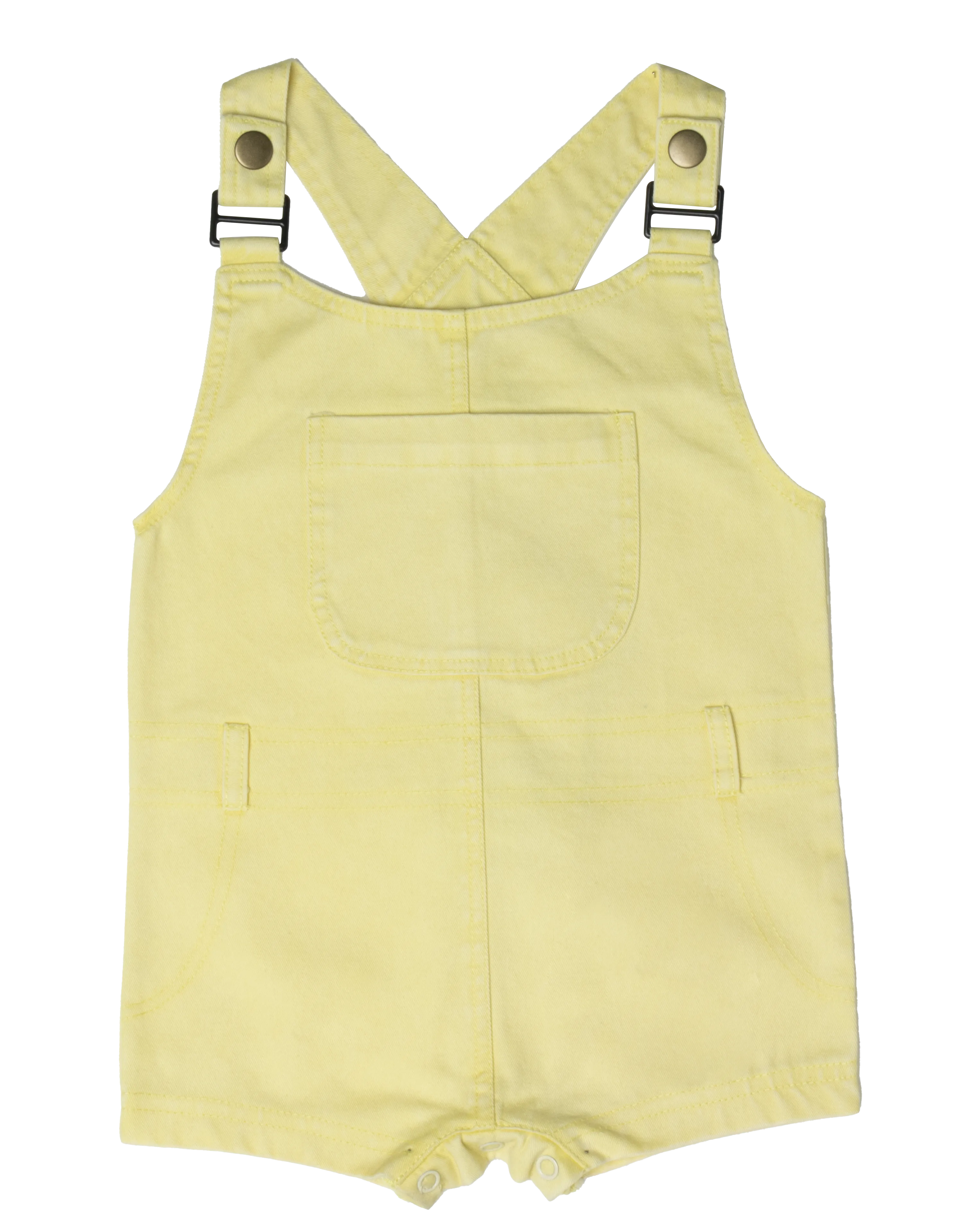 Jean wash yellow overalls by Crew Kids