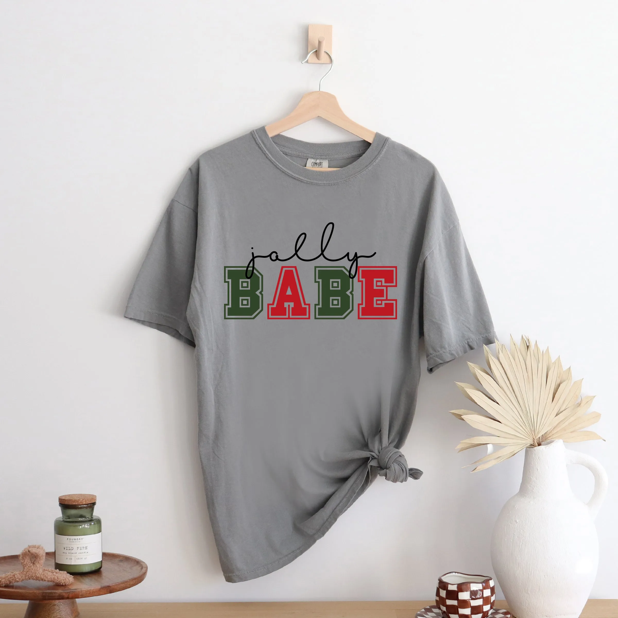 Jolly Babe Colorful  | Garment Dyed Tee