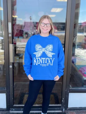 Kentucky Bow Est. 1792 Soft Unisex Sweatshirt