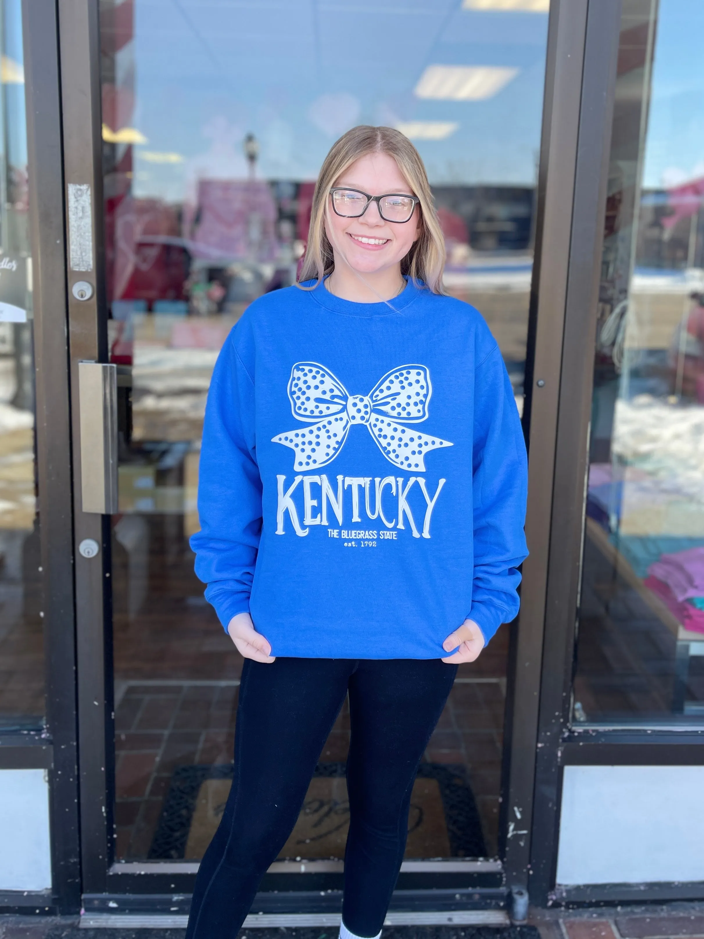 Kentucky Bow Est. 1792 Soft Unisex Sweatshirt