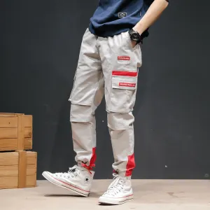 Korean Style Loose Men'S Overalls