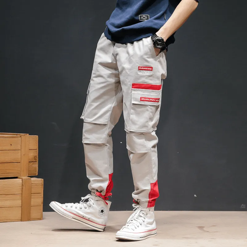 Korean Style Loose Men'S Overalls