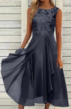 lace magic midi dress