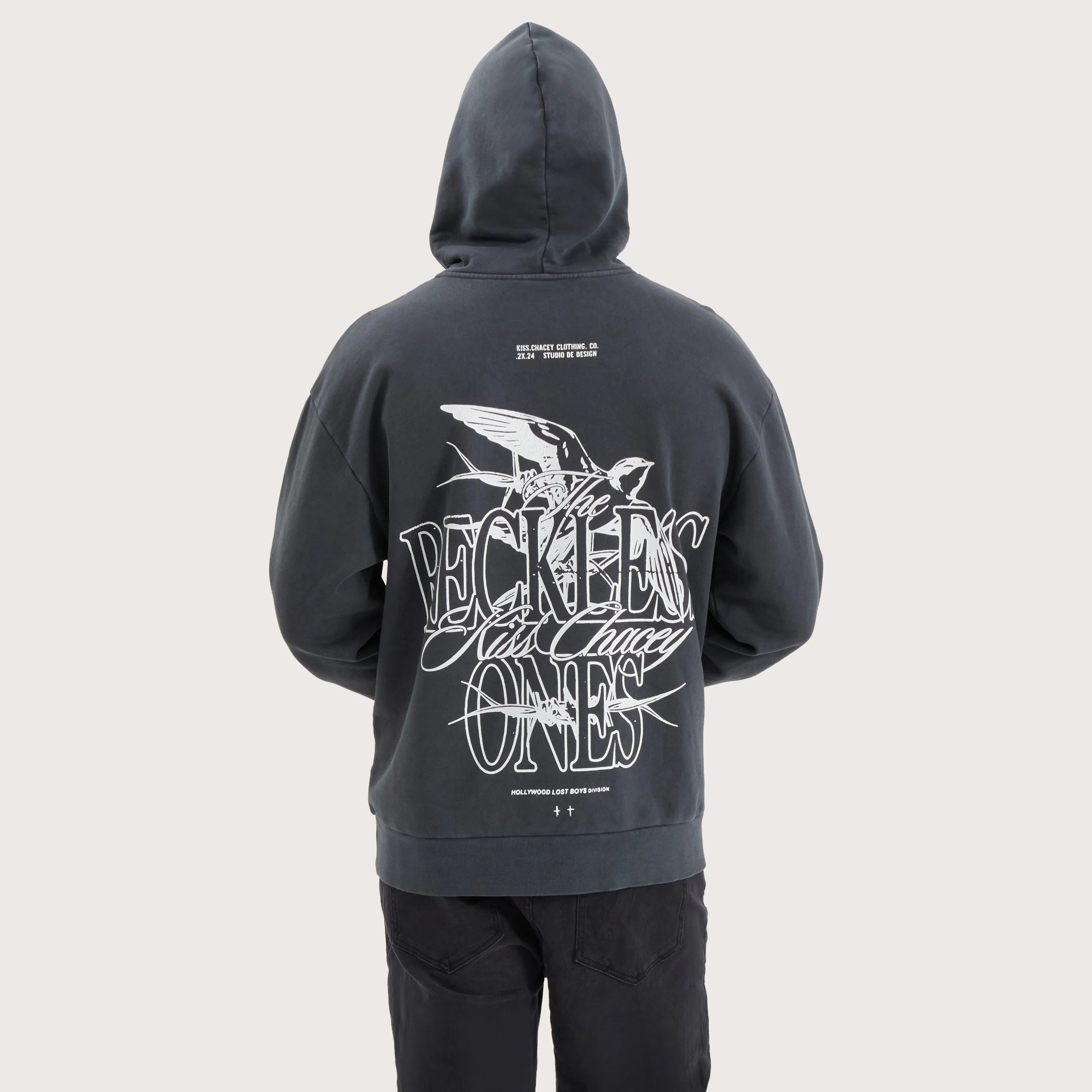Lark Relaxed Hoodie Pigment Asphalt