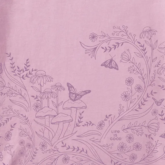 Life is Good Women's Wildflower Meadow Crusher Vee