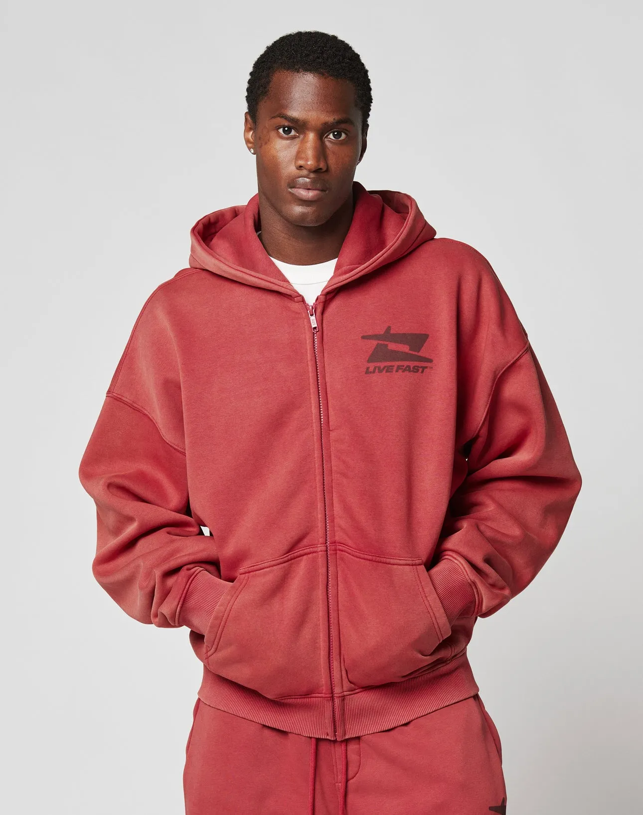 Live Fast Sweatsuit Jacket
