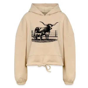 Longhorn Women’s Cropped Hoodie