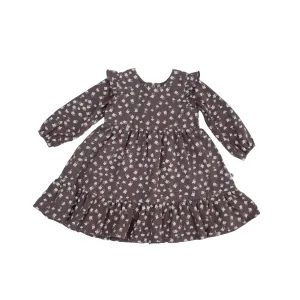 Longsleeve Ruffle Dress - Daphne - 2-3 to 8-9