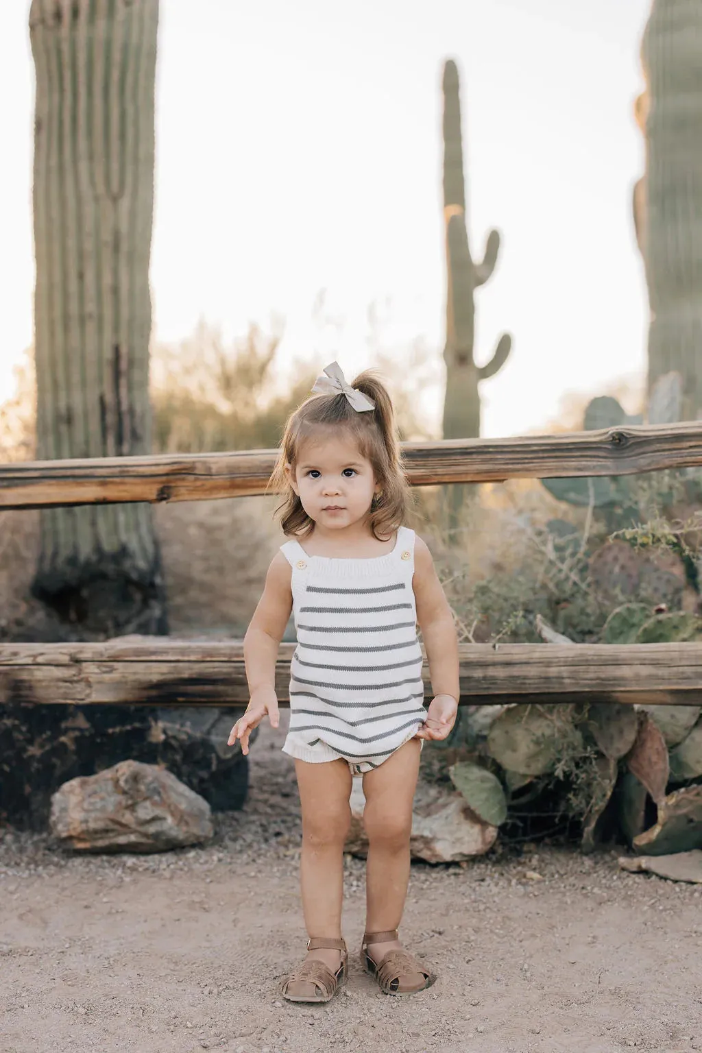 Mebie Baby Knit Bubble Romper