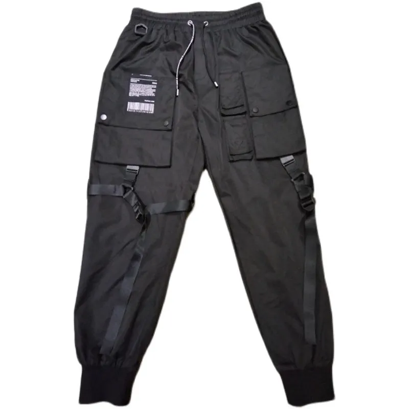Men's Trendy Dark Casual Overalls