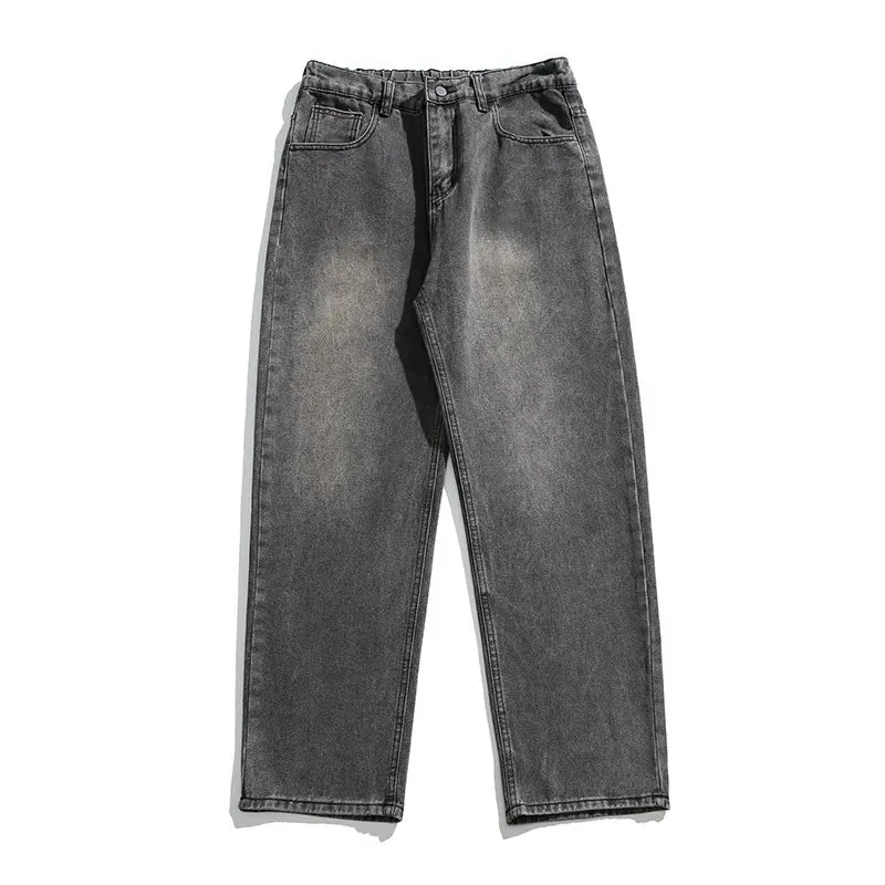 Men's Wide Leg Leisure Jeans