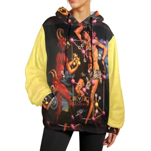 Molecular Martyrdom Women's Flannel Hoodie