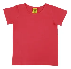 More Than A Fling - SS Tee - Rose Red