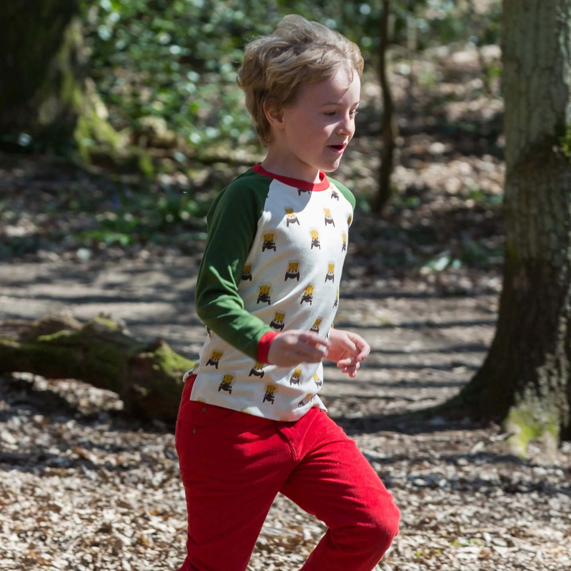Mountain Lions Long Sleeve Raglan T-Shirt