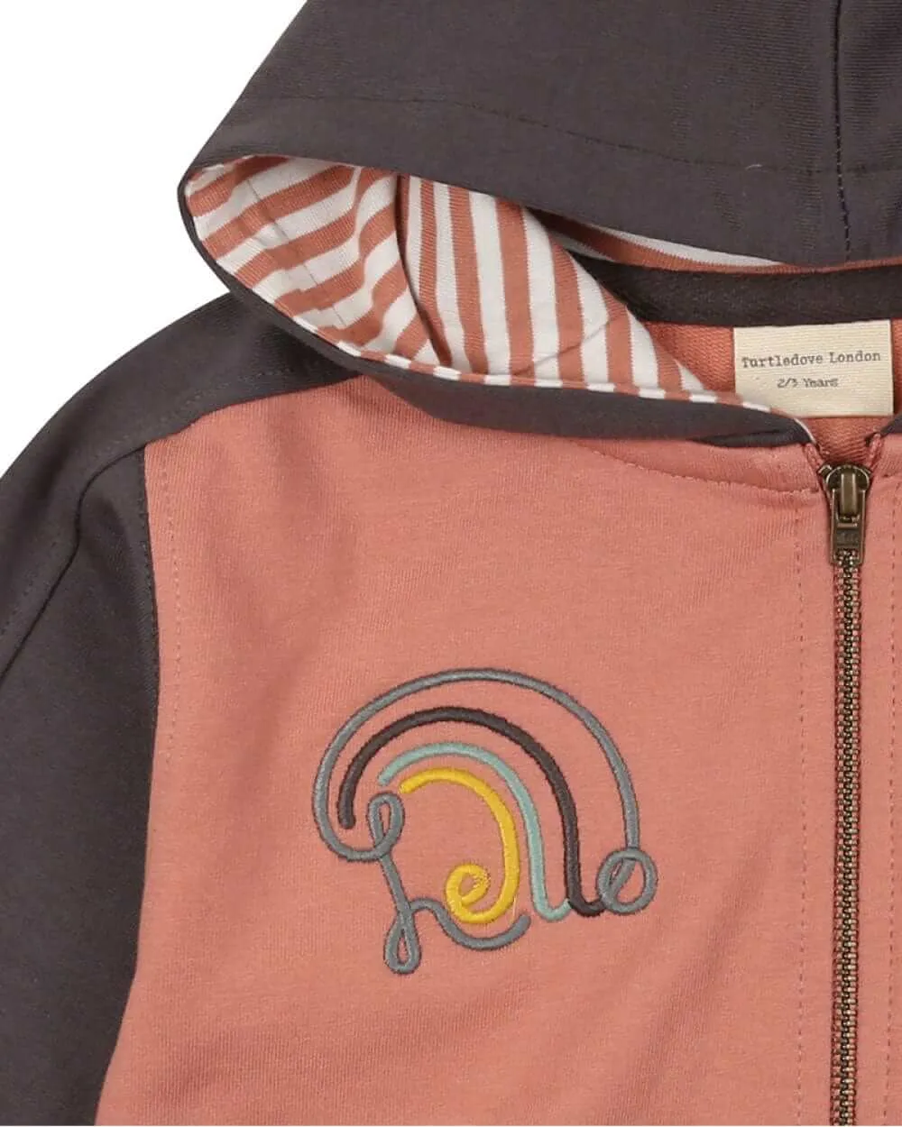 Multicolour Colourblock Hoodie