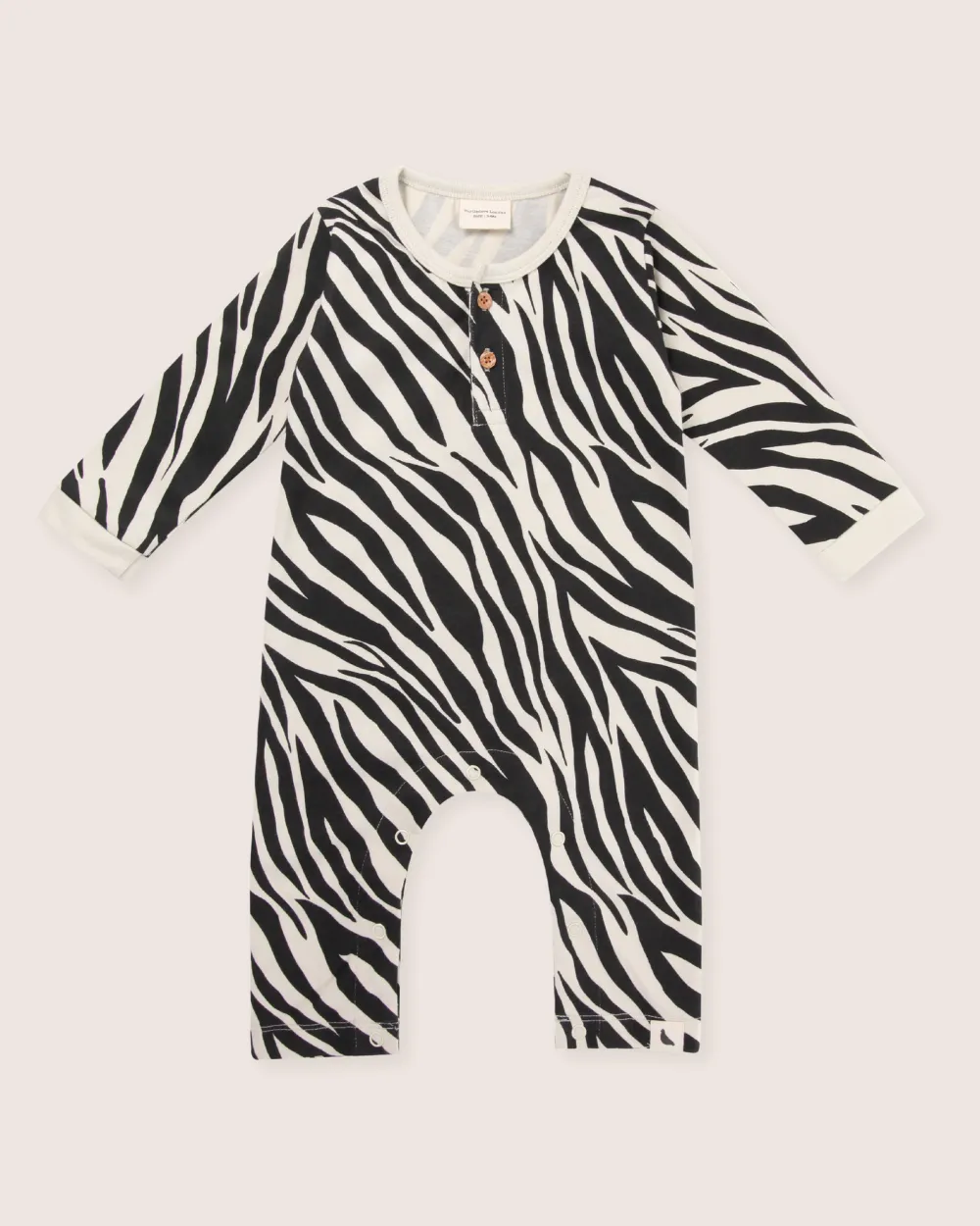Multicolour Zebra Streak Print Romper