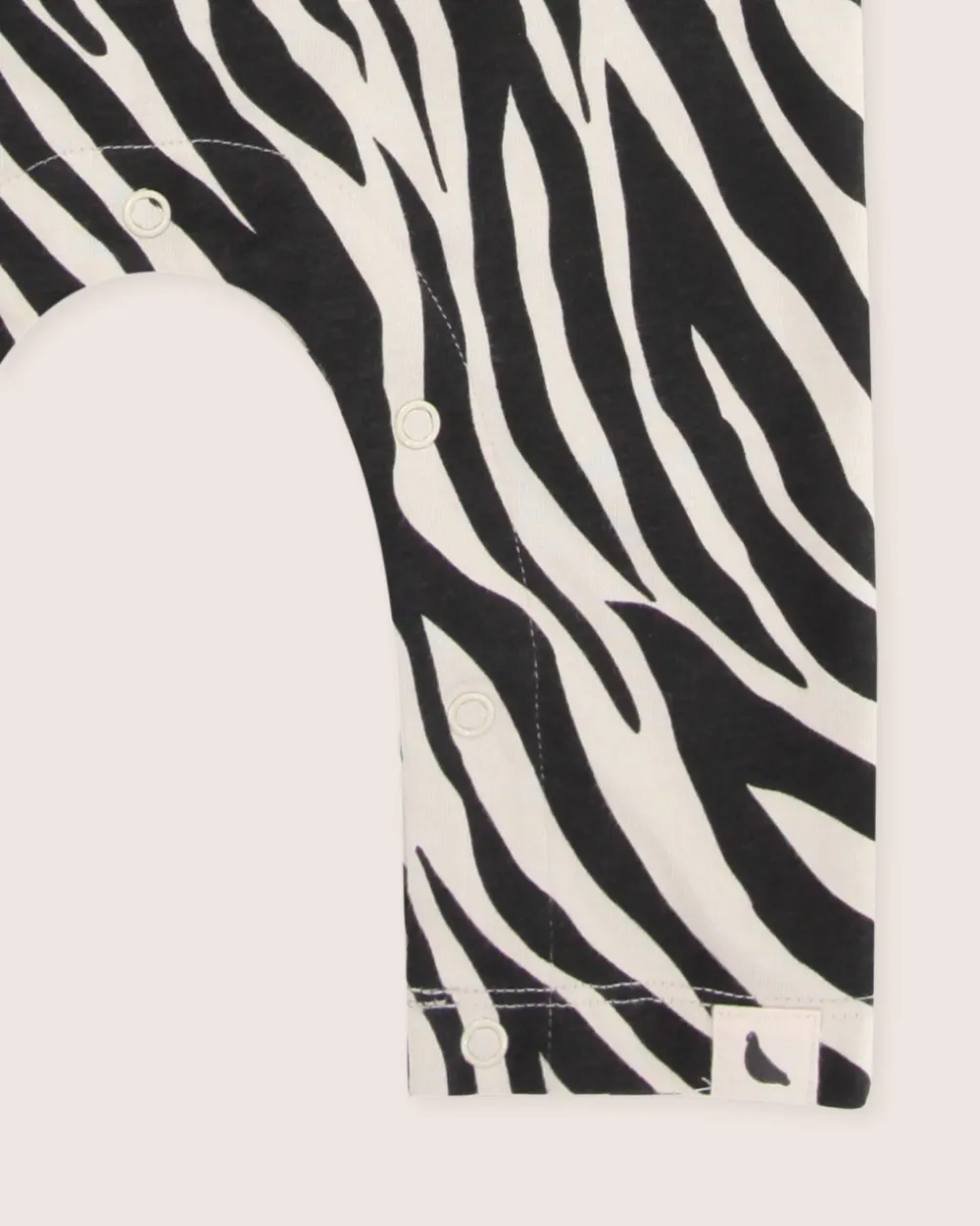 Multicolour Zebra Streak Print Romper