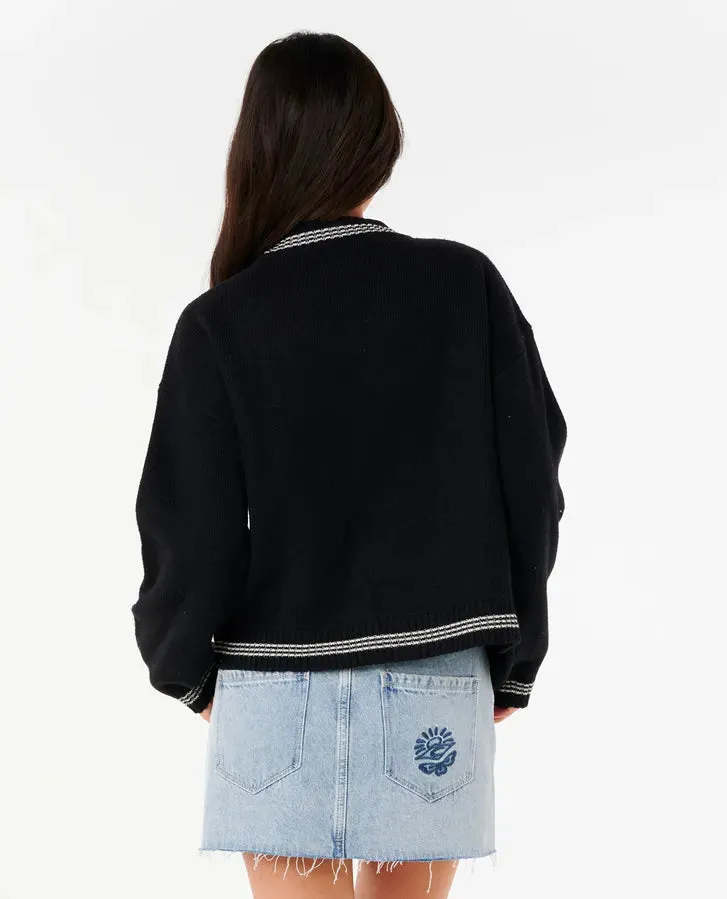 Neon Diamond Knit - Black